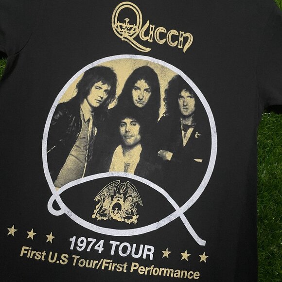 Queen 1974 First US Tour Rock Band T-shirt size Small - Picture 4 of 4